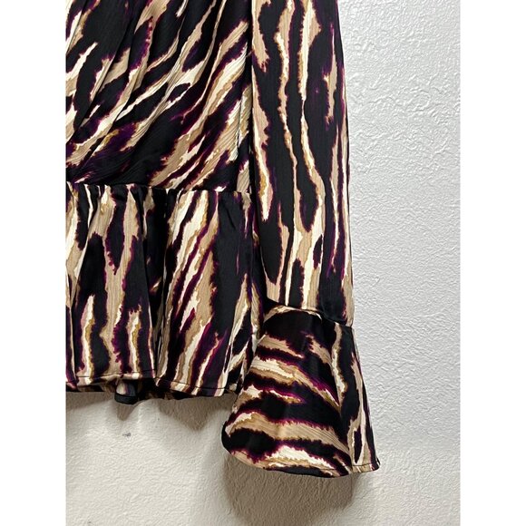 Sofia Jeans by Sofia Vergara Multi-colored Drape Knot Top NWT LARGE - Picture 7 of 16